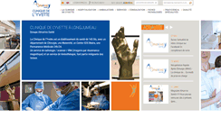 Desktop Screenshot of clinique-yvette.com